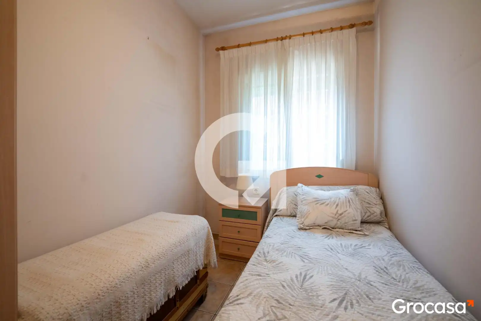 Bedroom of Flat for sale in Mataró  with Heating, Oven and TV