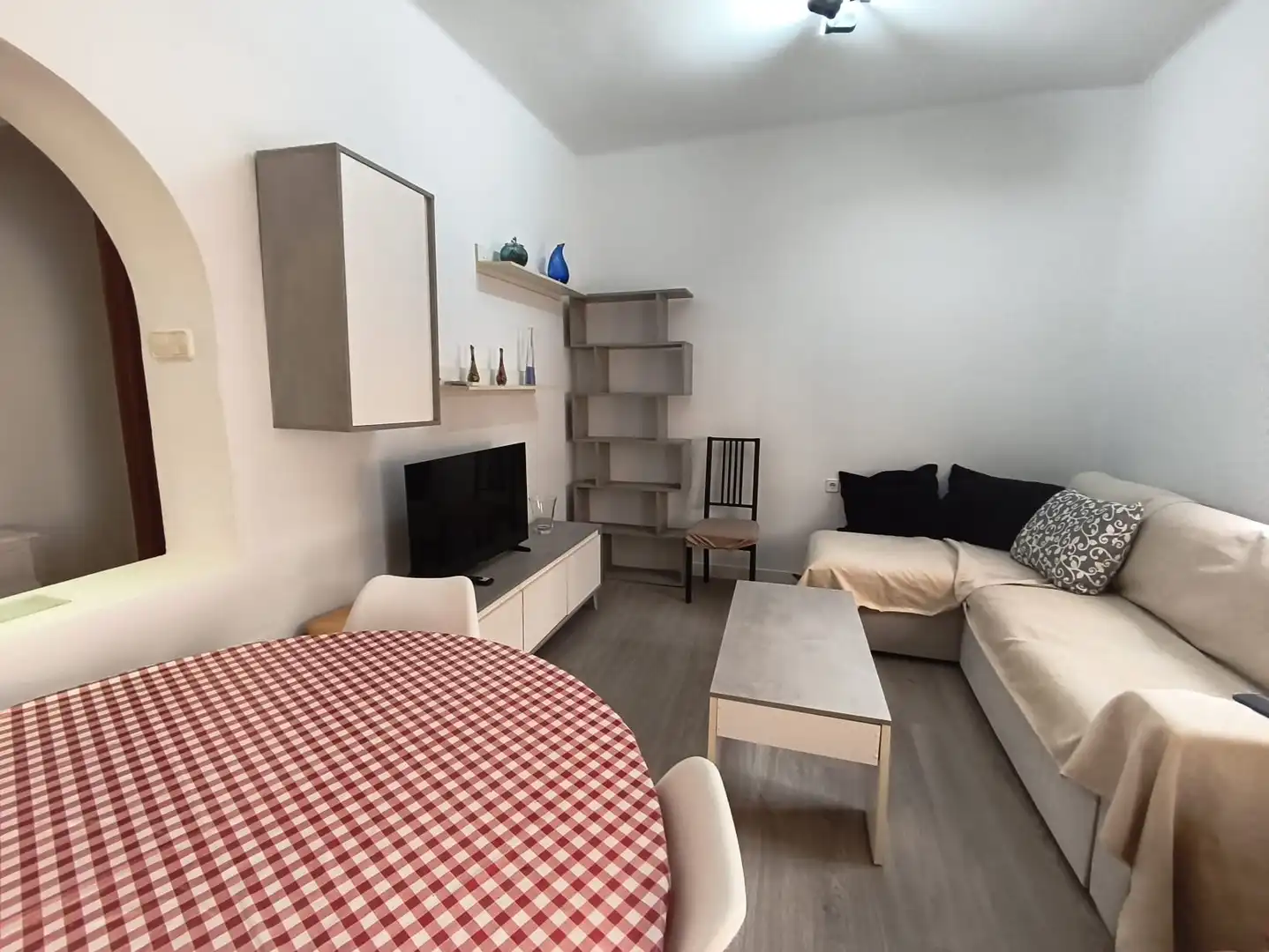 Wohnzimmer von Wohnungen zur Miete in Cartagena mit Klimaanlage, Heizung und Möbliert