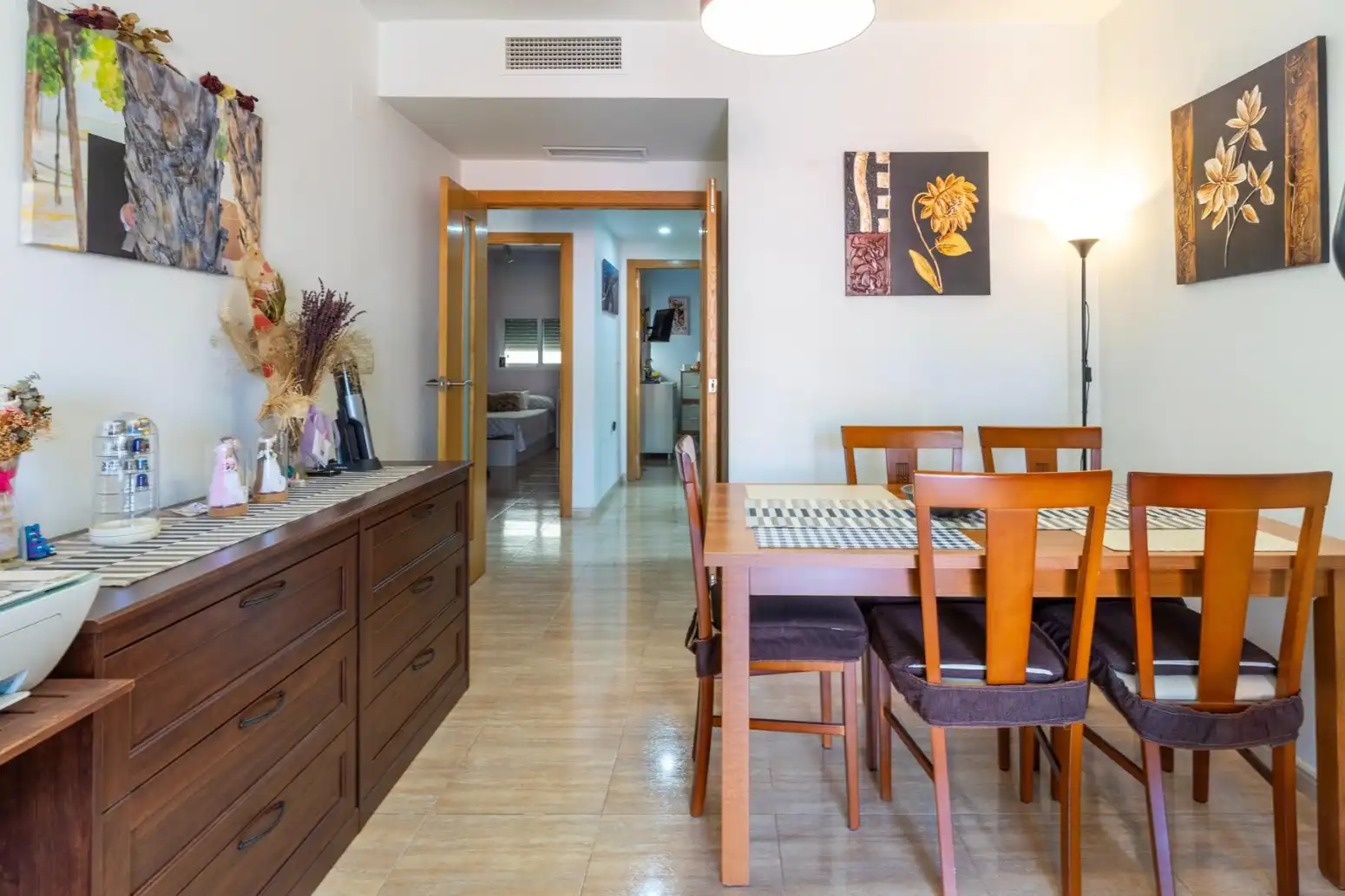 Esszimmer von Wohnung zum Verkauf in Archena mit Klimaanlage, Heizung und Abstellraum