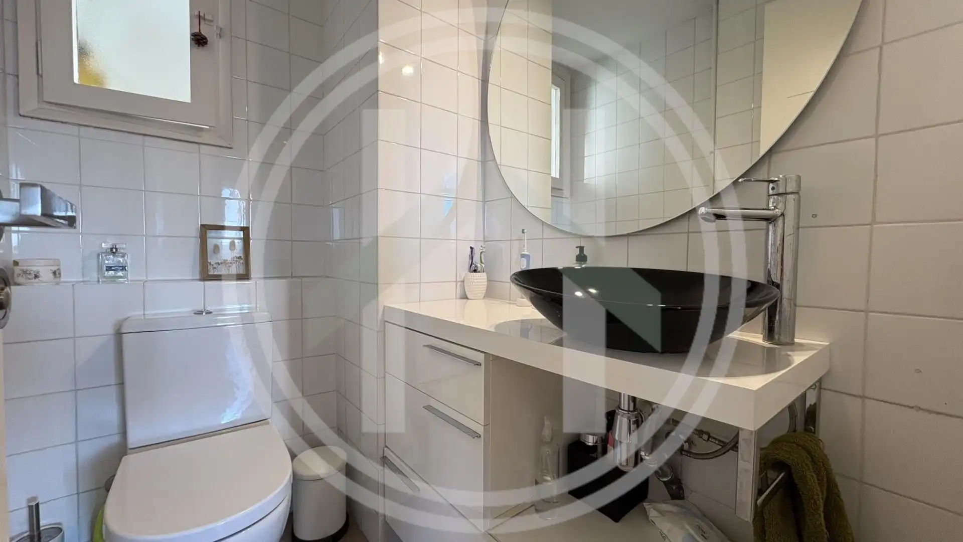 Bathroom of Flat for sale in Granollers  with Heating, Parquet flooring and Balcony