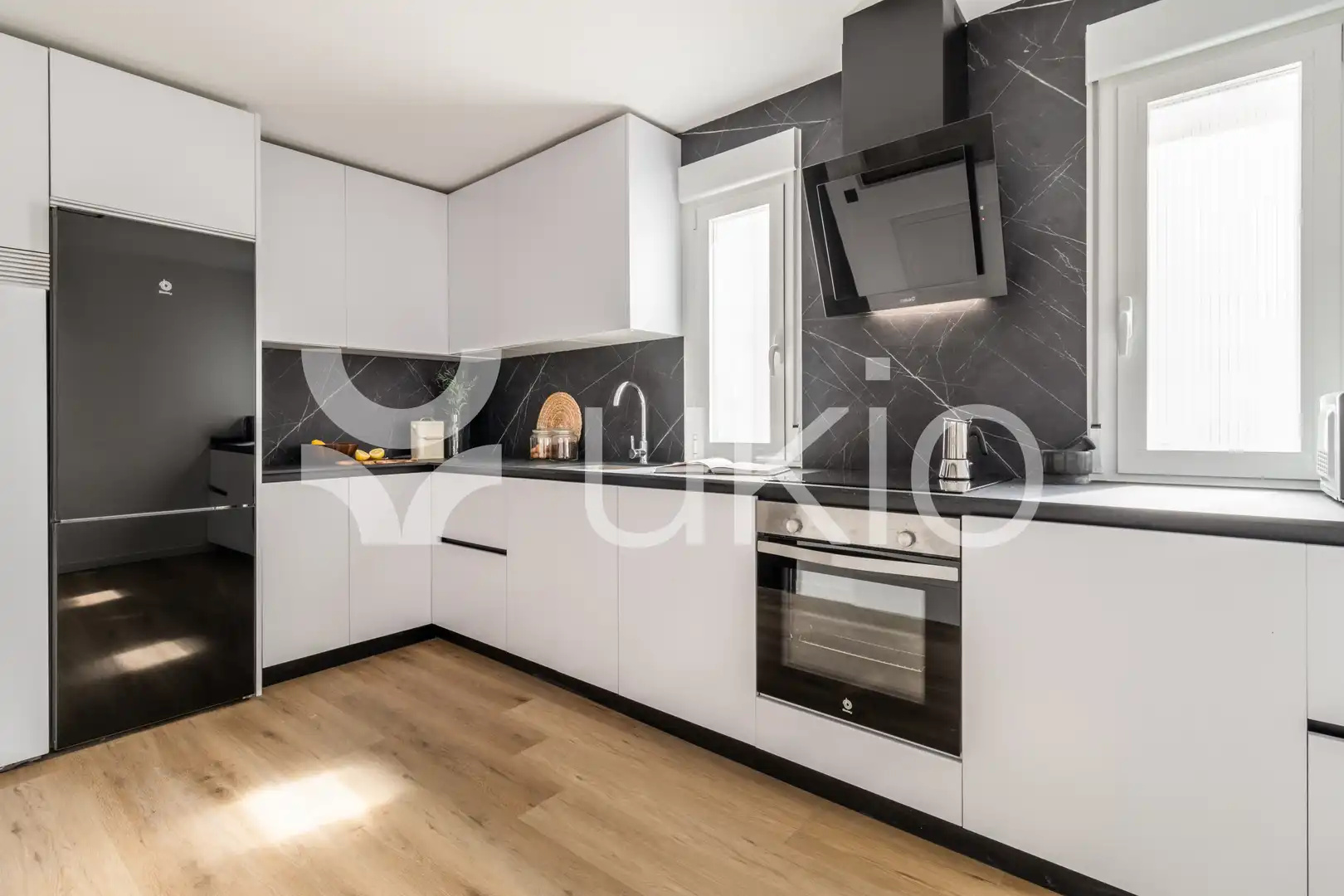 Kitchen of Apartments for rent in Madrid  with Heating, Furnished and Oven