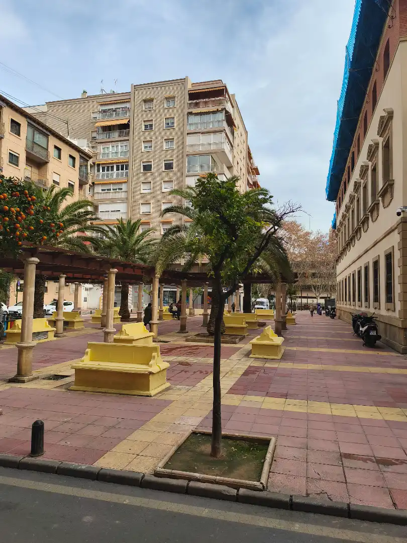 Vista exterior de Pis en venda en Murcia amb Aire condicionat i Moblat
