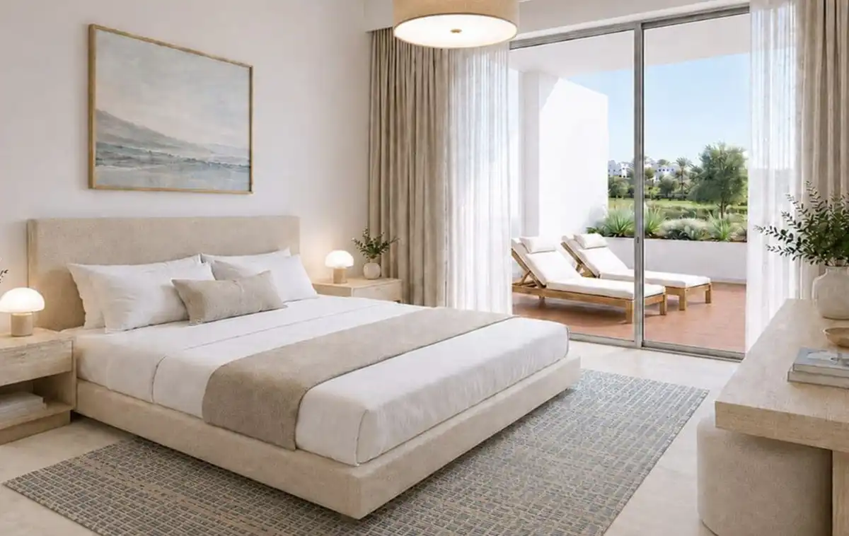 Bedroom of Apartments for sale in Casares  with Air Conditioner, Private garden and Terrace