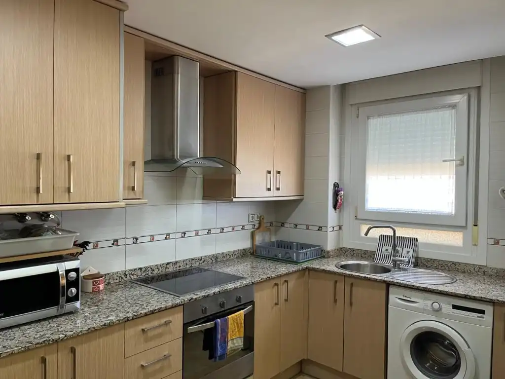 Kitchen of Flat for rent in Benicarló  with Air Conditioner, Heating and Furnished