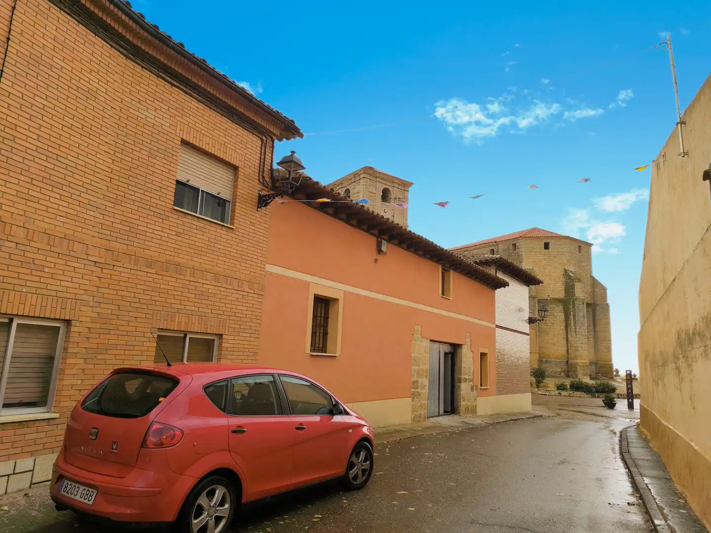 Vista exterior de Casa o chalet en venta en Pedraza de Campos con Calefacción, Jardín privado y Terraza