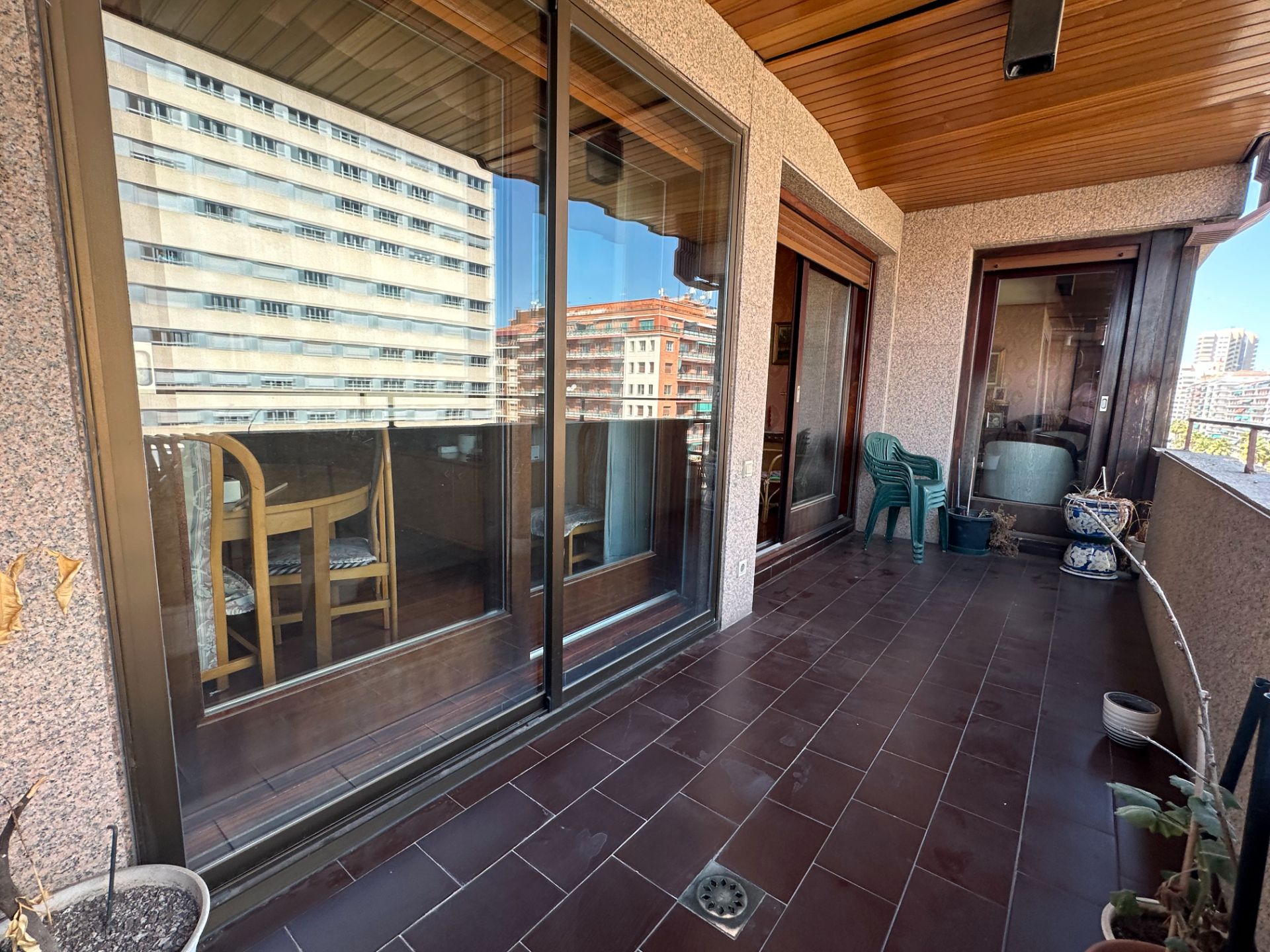 Terrace of Flat for sale in  Logroño  with Heating, Parquet flooring and Terrace