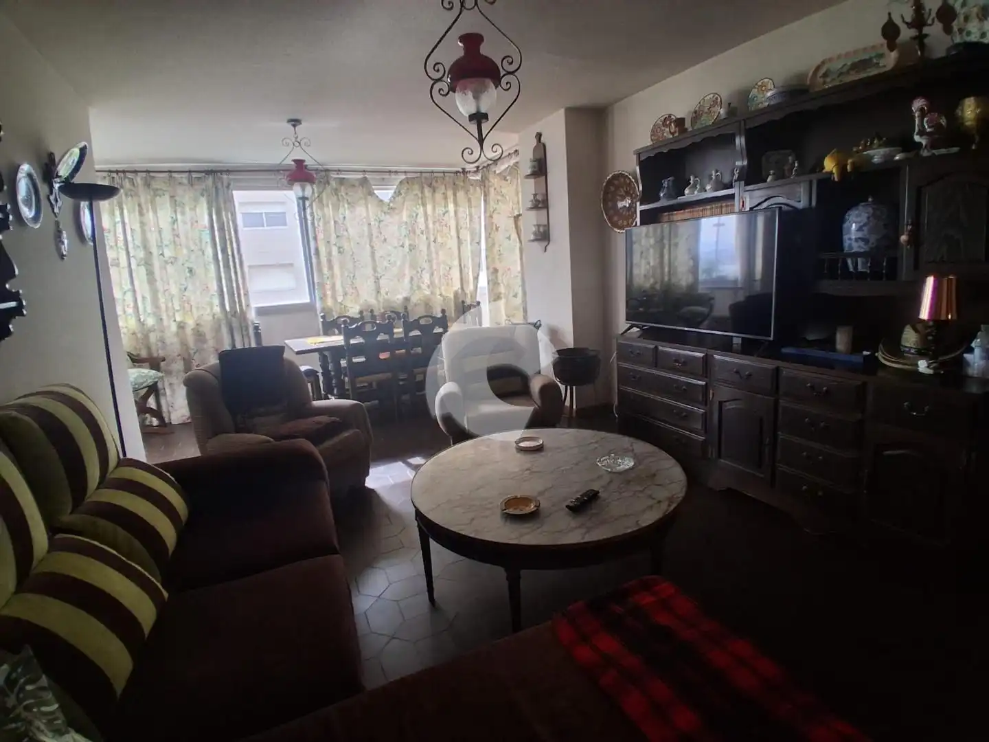 Wohnzimmer von Wohnung zum Verkauf in Baiona mit Terrasse
