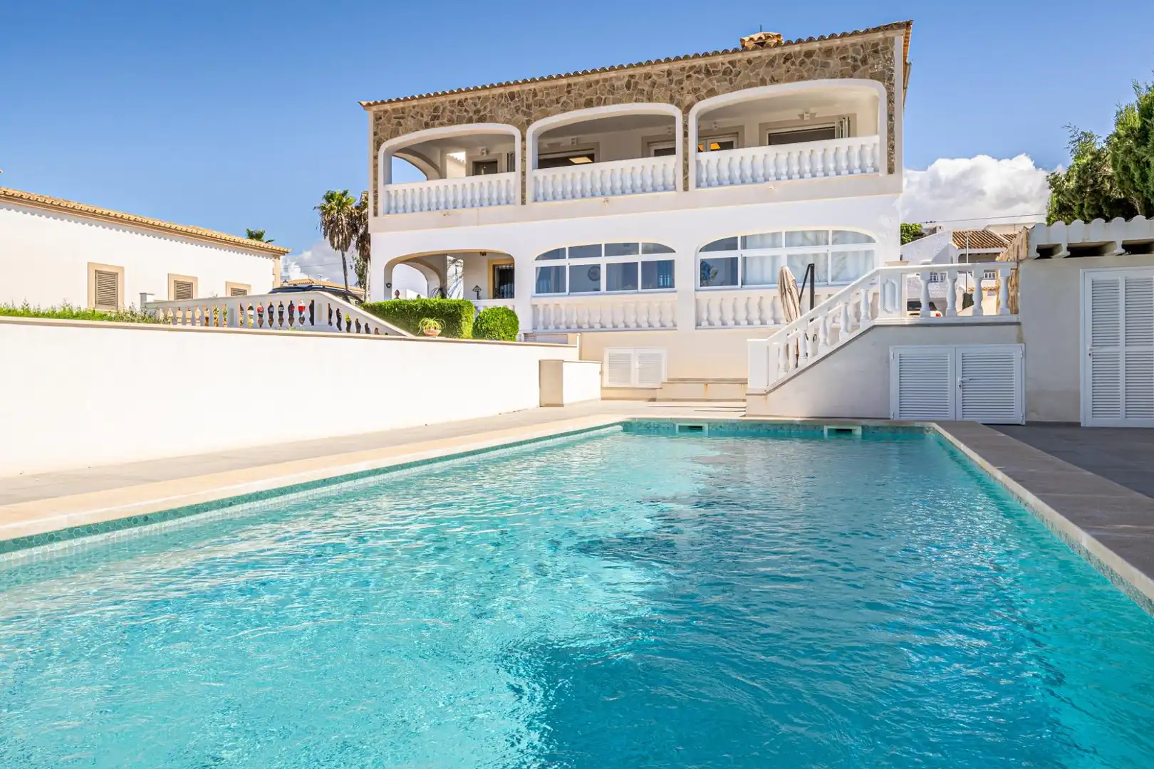 Swimming pool of Houses for rent in Llucmajor  with Air Conditioner, Private garden and Terrace