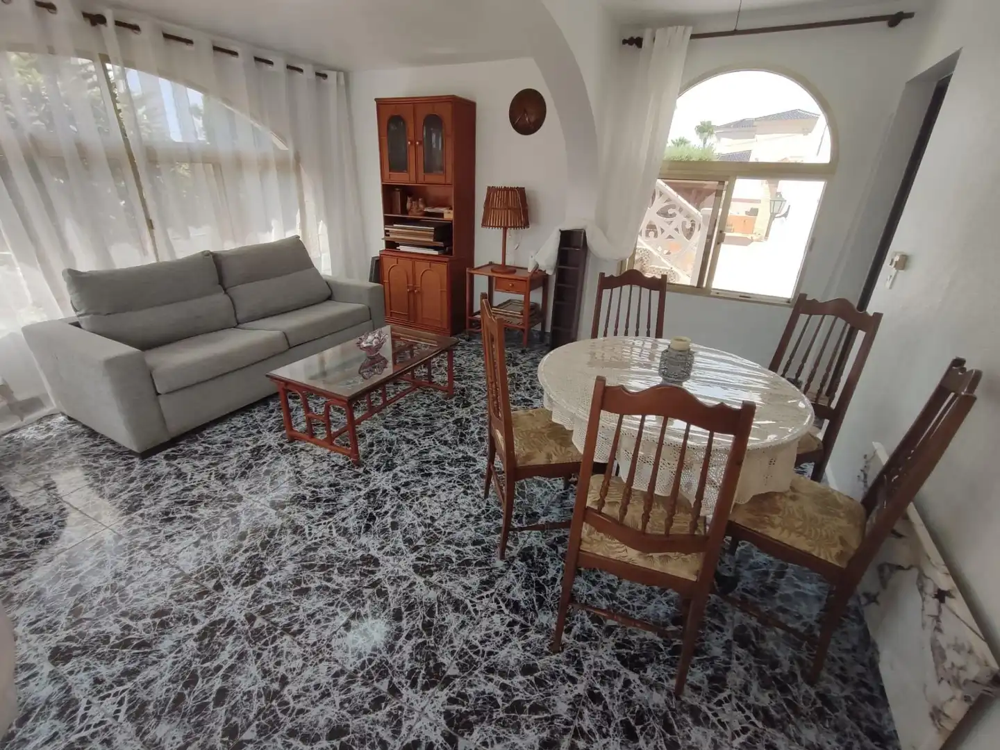 Sala de estar de Casa o chalet de alquiler en Rojales con Jardín privado, Terraza y Trastero