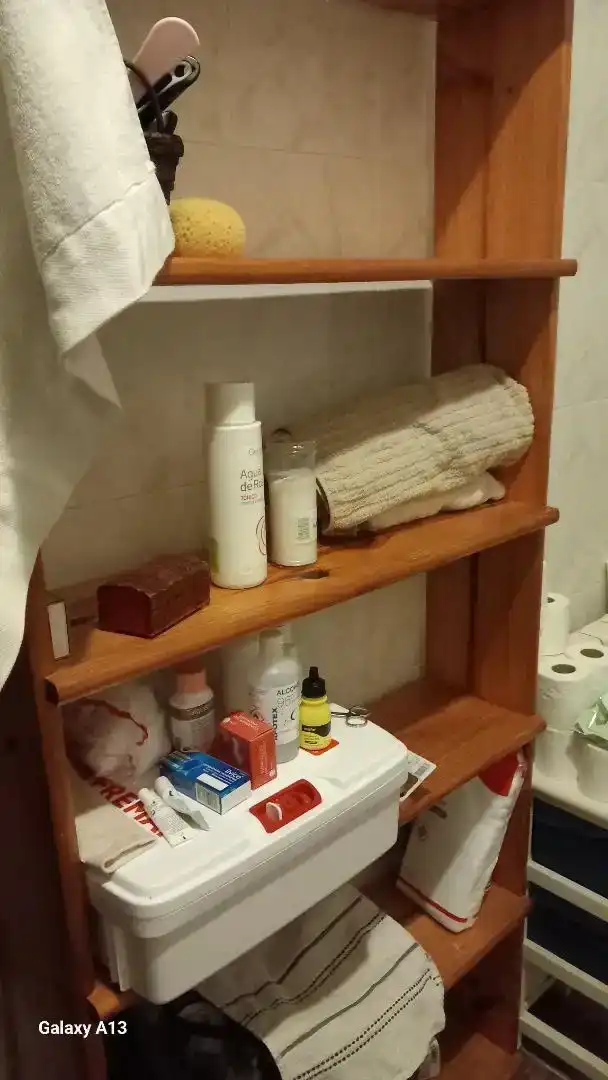 Bany de Casa adosada per a compartir en Ciudad Real amb Aire condicionat, Moblat i Forn