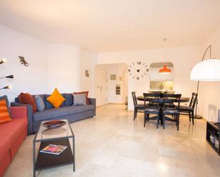 Living room of Flat to rent in Mijas  with Air Conditioner, Heating and Private garden