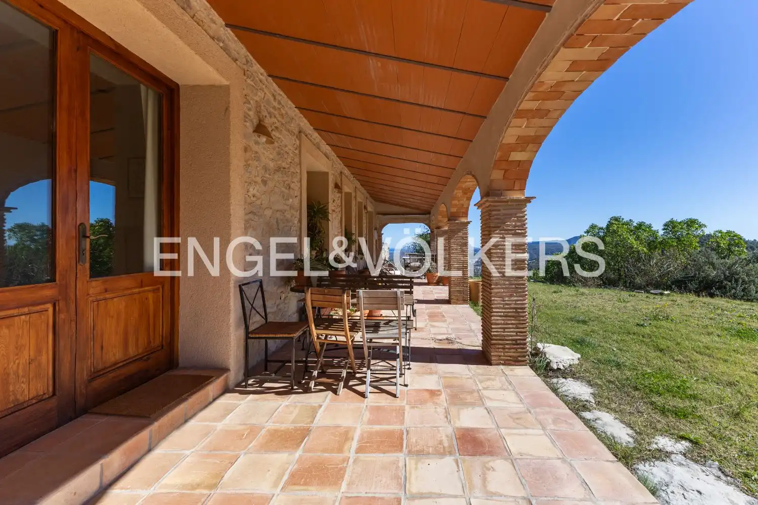 Terraza de Casa o chalet en venta en La Vall de Laguar con Calefacción, Jardín privado y Terraza