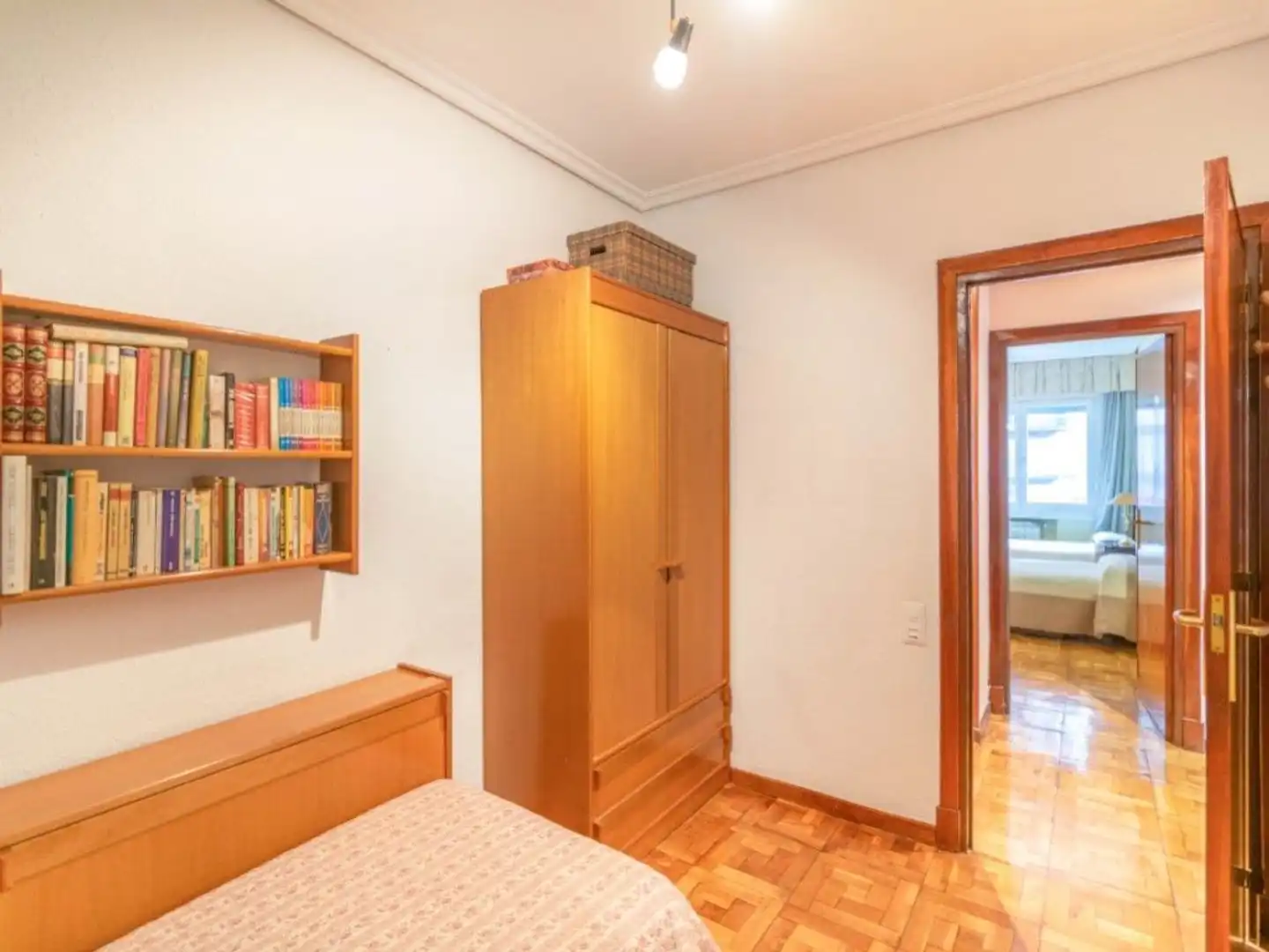 Bedroom of Flat for sale in  Pamplona / Iruña  with Heating and Storage room