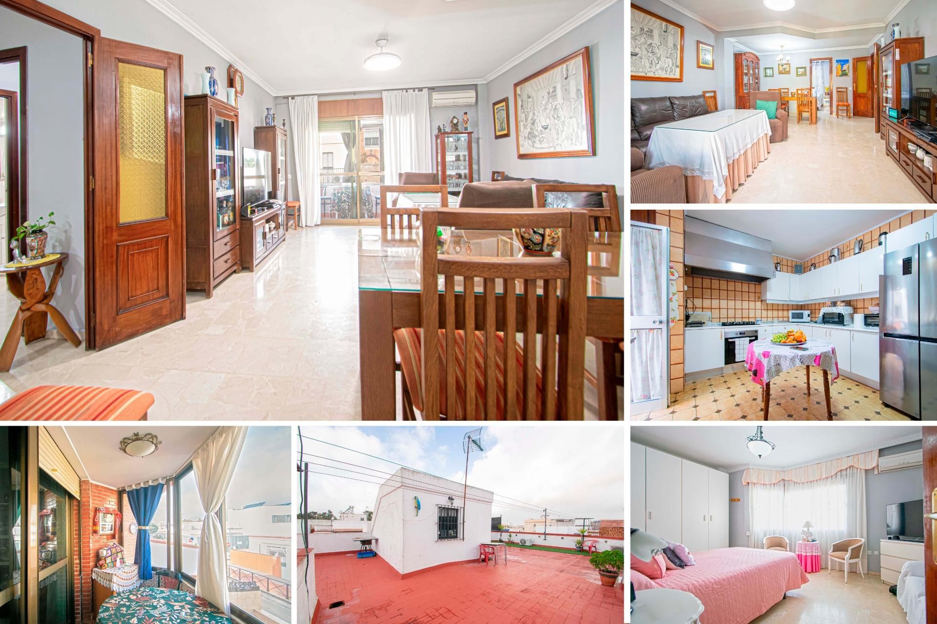 Vista exterior de Dúplex en venda en  Sevilla Capital amb Aire condicionat i Traster