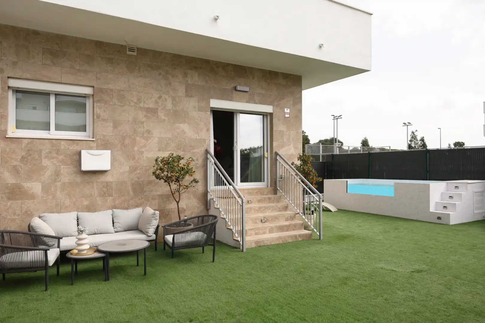 Terrace of Flat for sale in El Puerto de Santa María  with Air Conditioner, Private garden and Storage room