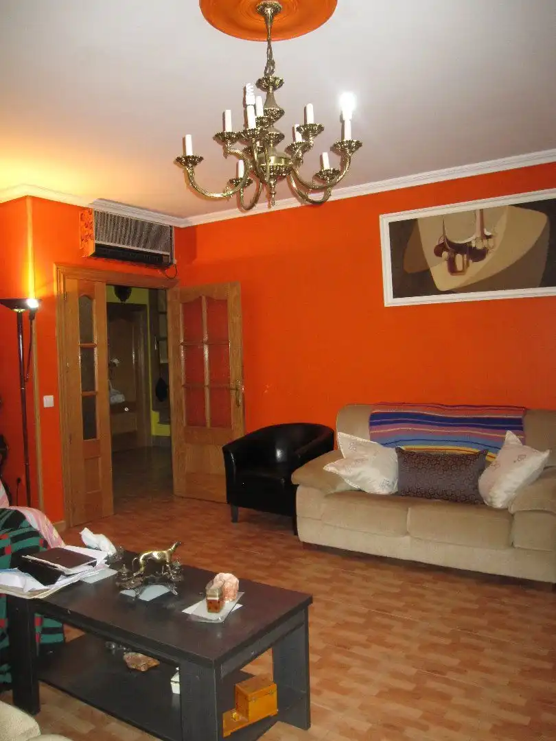 Sala d'estar de Casa o xalet en venda en Ciudad Real amb Aire condicionat, Terrassa i Forn