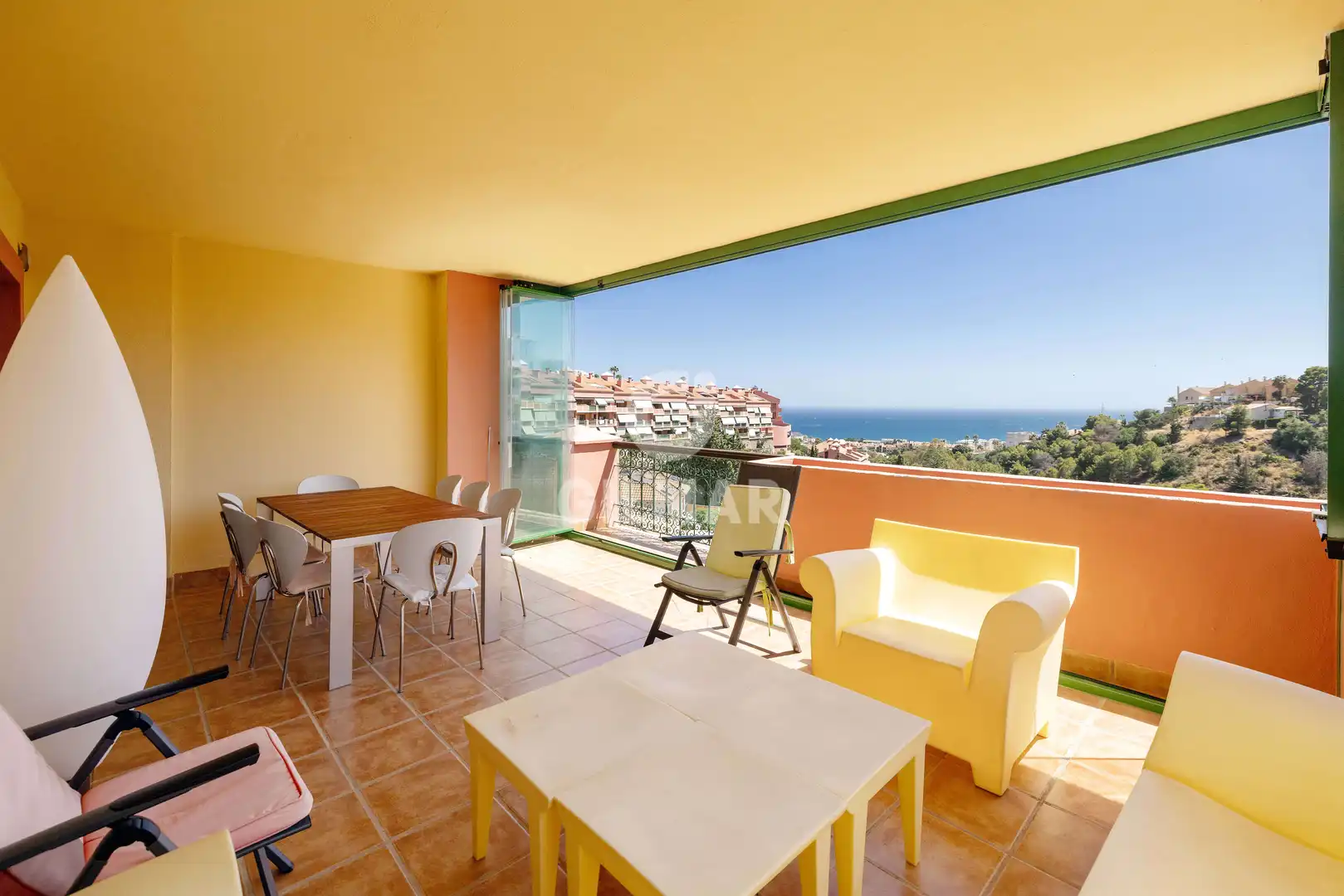 Terraza de Dúplex en venta en Fuengirola con Calefacción, Trastero y Piscina
