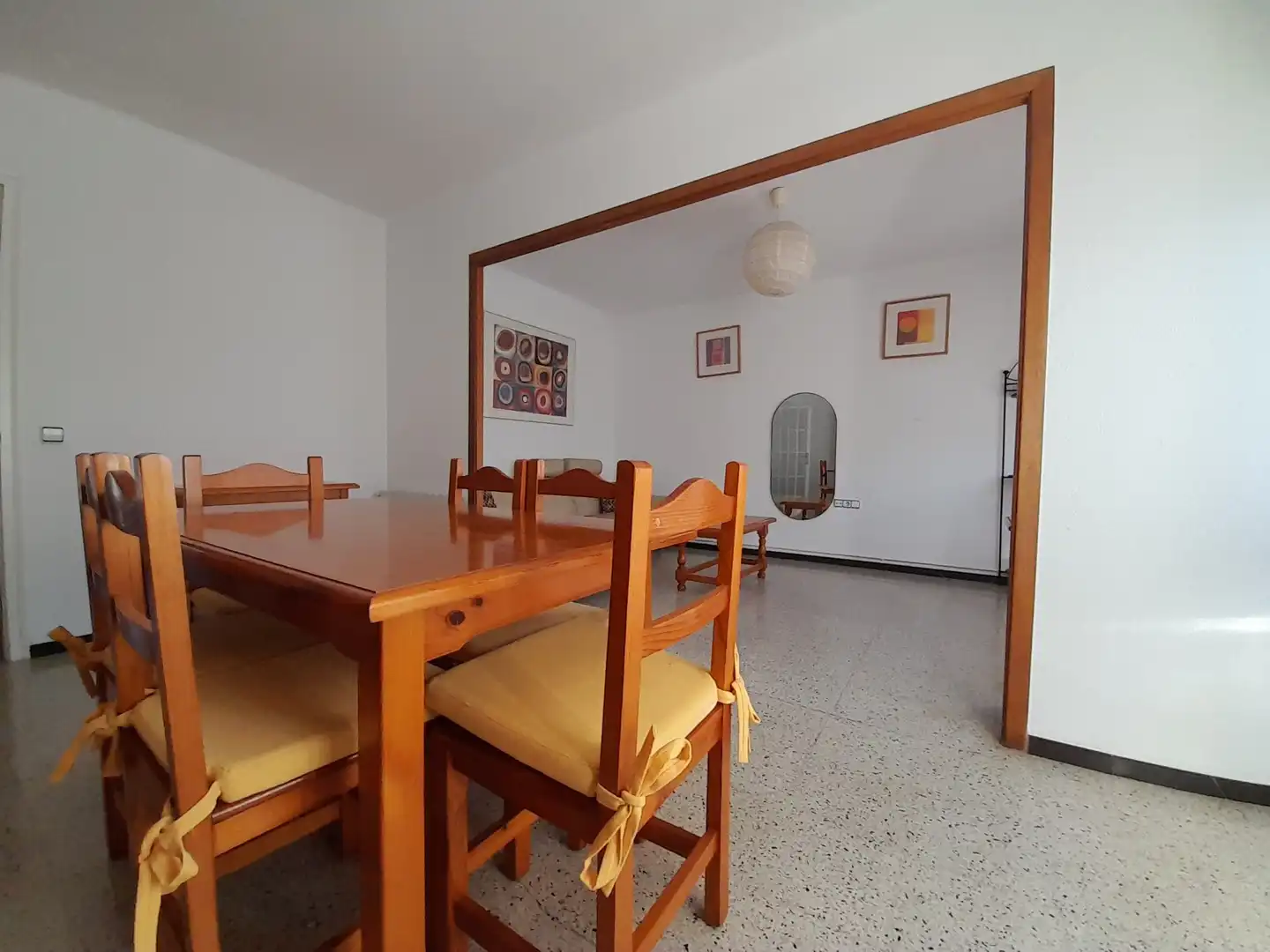 Dining room of Flat for sale in Olot  with Heating, Storage room and Balcony