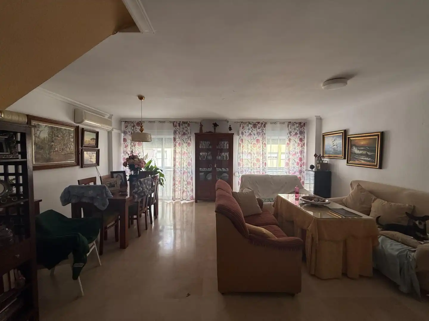 Sala de estar de Dúplex en venta en Huelva con Aire acondicionado y Calefacción