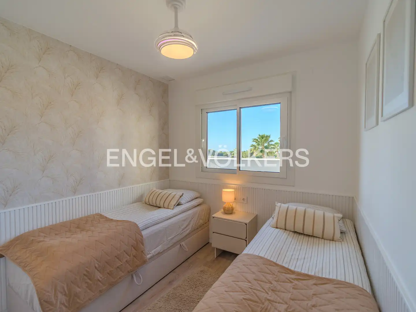 Schlafzimmer von Maisonette zum Verkauf in Santa Pola mit Klimaanlage, Heizung und Terrasse