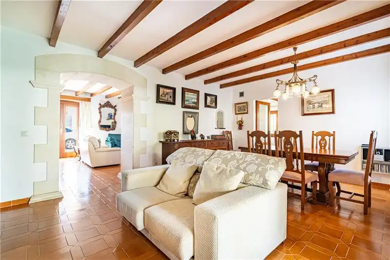 Sala d'estar de Casa o xalet en venda en Marratxí amb Aire condicionat, Calefacció i Jardí privat
