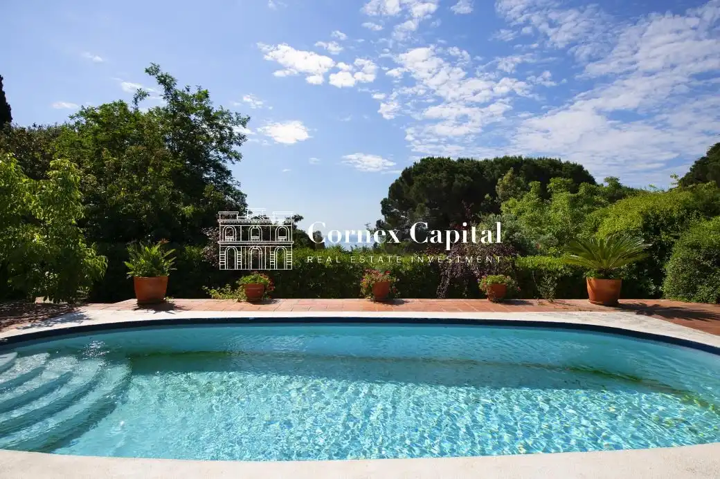 Garten von Country house zum Verkauf in Sant Andreu de Llavaneres mit Privatgarten, Terrasse und Schwimmbad