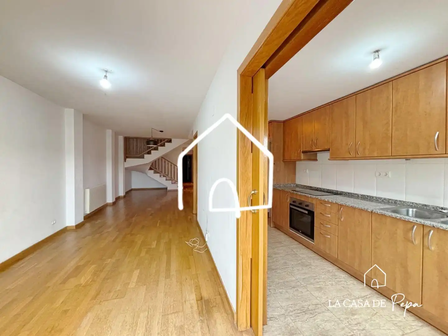 Cocina de Ático en venta en Begues con Calefacción, Parquet y Balcón