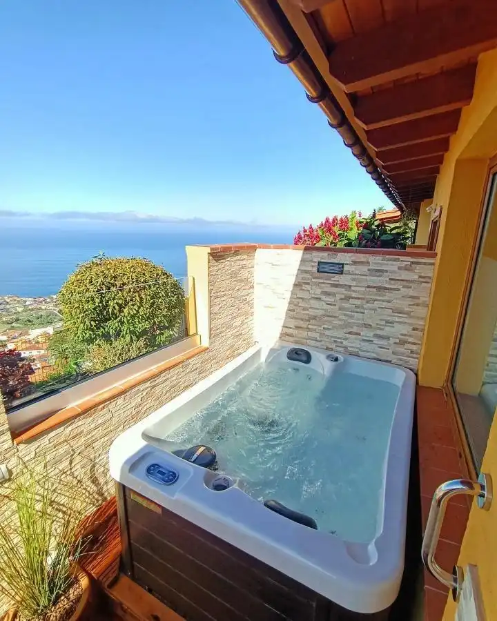 Terraza de Casa o chalet en venta en El Sauzal con Jardín privado, Terraza y Piscina