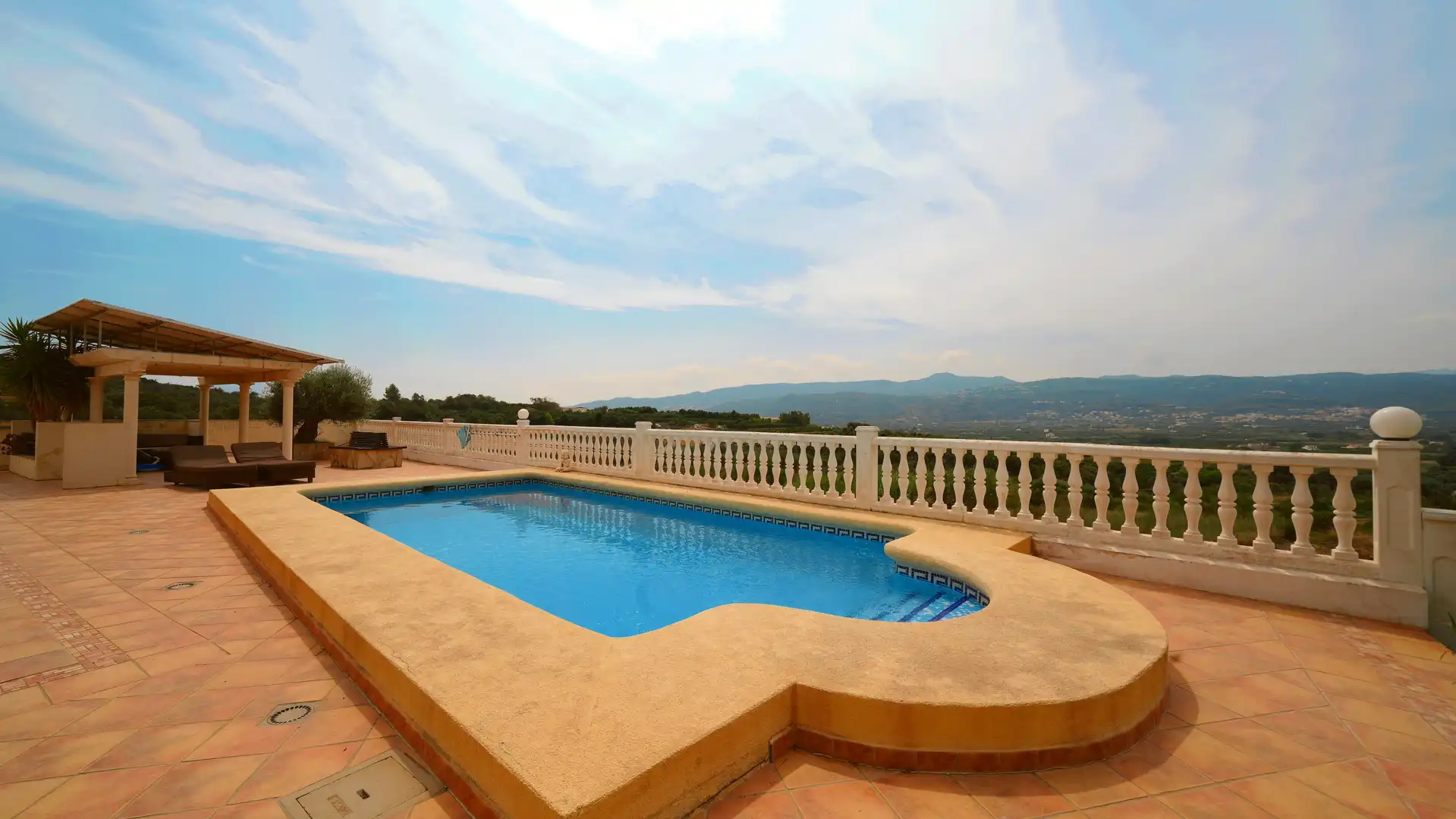 Piscina de Finca rústica en venda en Moravit - Cap Blanc
