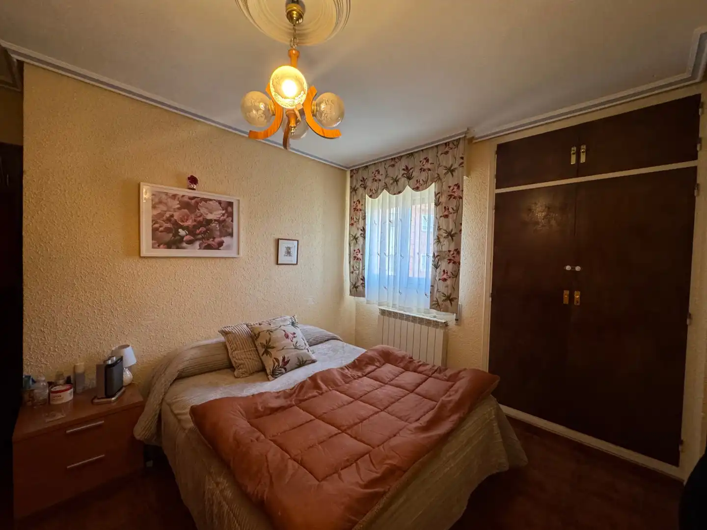 Bedroom of Flat for sale in Tordesillas  with Heating, Private garden and Furnished