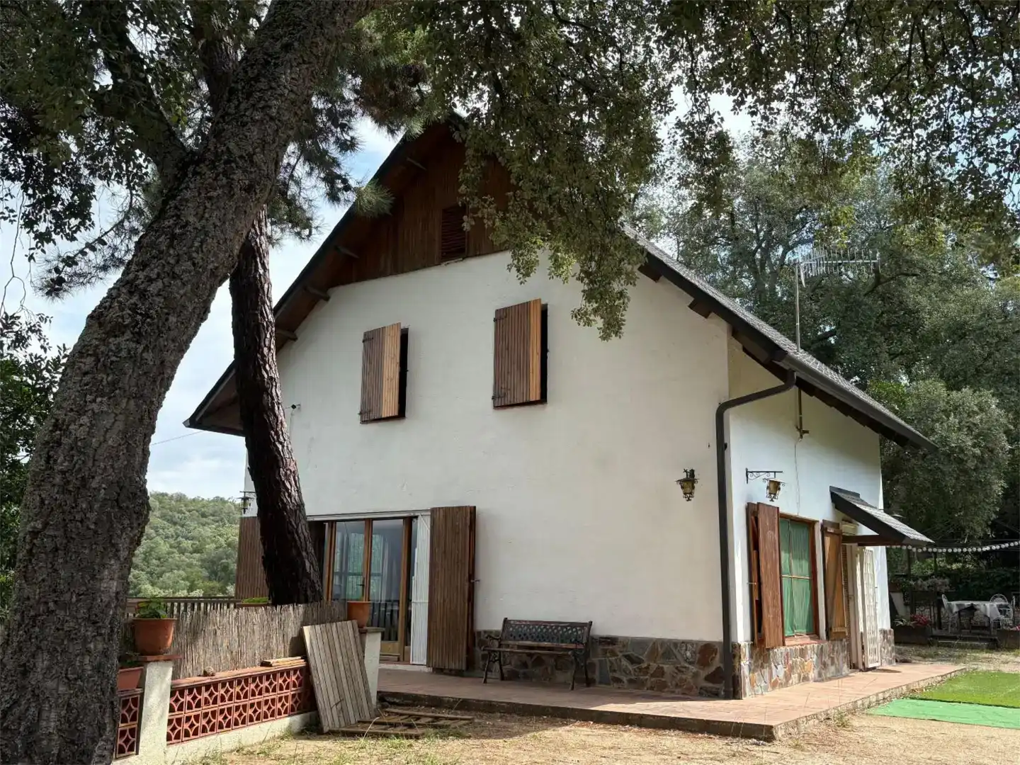 Vista exterior de Casa o xalet en venda en Vallgorguina