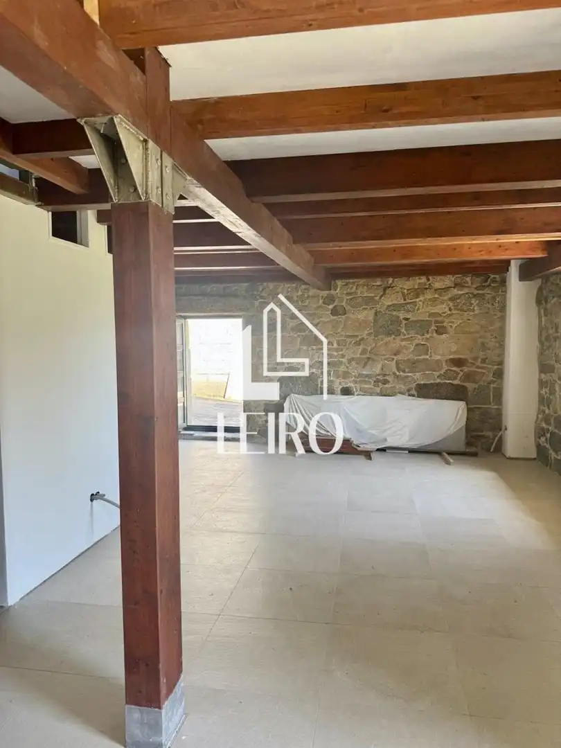 Sala d'estar de Casa o xalet en venda en Caldas de Reis