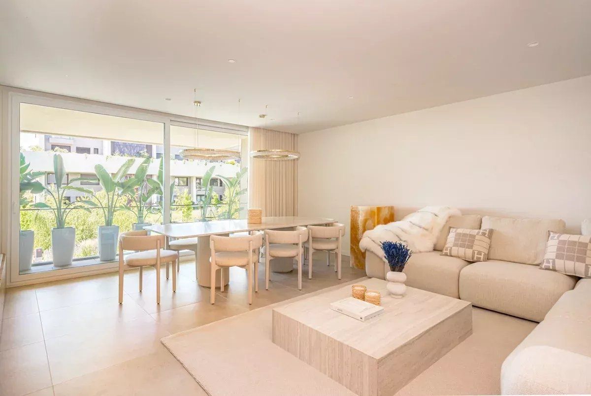 Living room of Flat to rent in Pozuelo de Alarcón  with Air Conditioner, Heating and Terrace