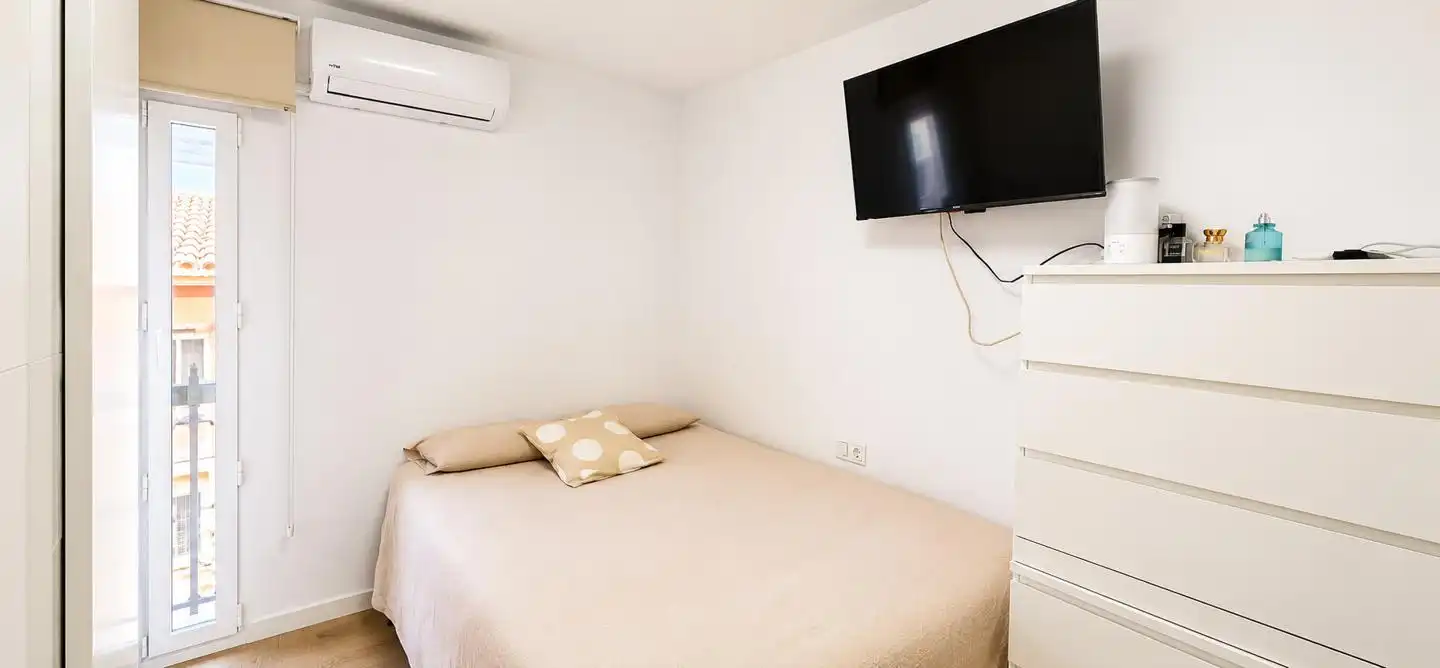 Dormitori de Casa adosada en venda en Monforte del Cid amb Aire condicionat, Jardí privat i Traster