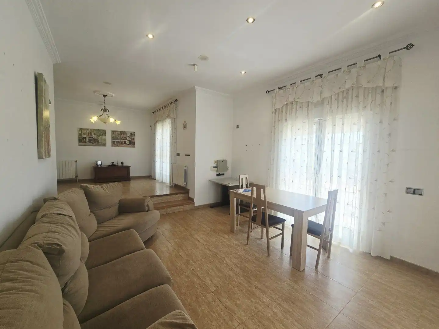 Wohnzimmer von Haus oder Chalet zum Verkauf in Sorbas mit Klimaanlage, Privatgarten und Terrasse