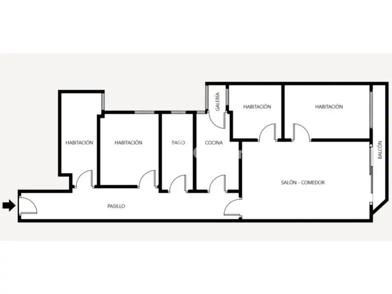 Piso en venta en L'Hospitalet de Llobregat con Balcón