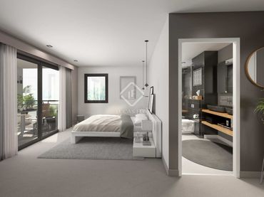 Penthouse mit Garten zum Verkauf in Les Escaldes
