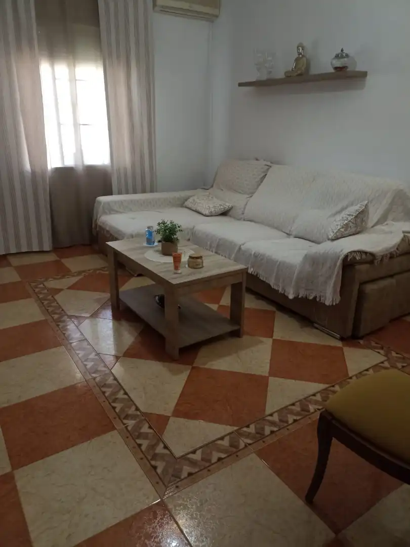 Sala de estar de Casa o chalet en venta en Fuente Palmera con Terraza, Amueblado y Lavadora