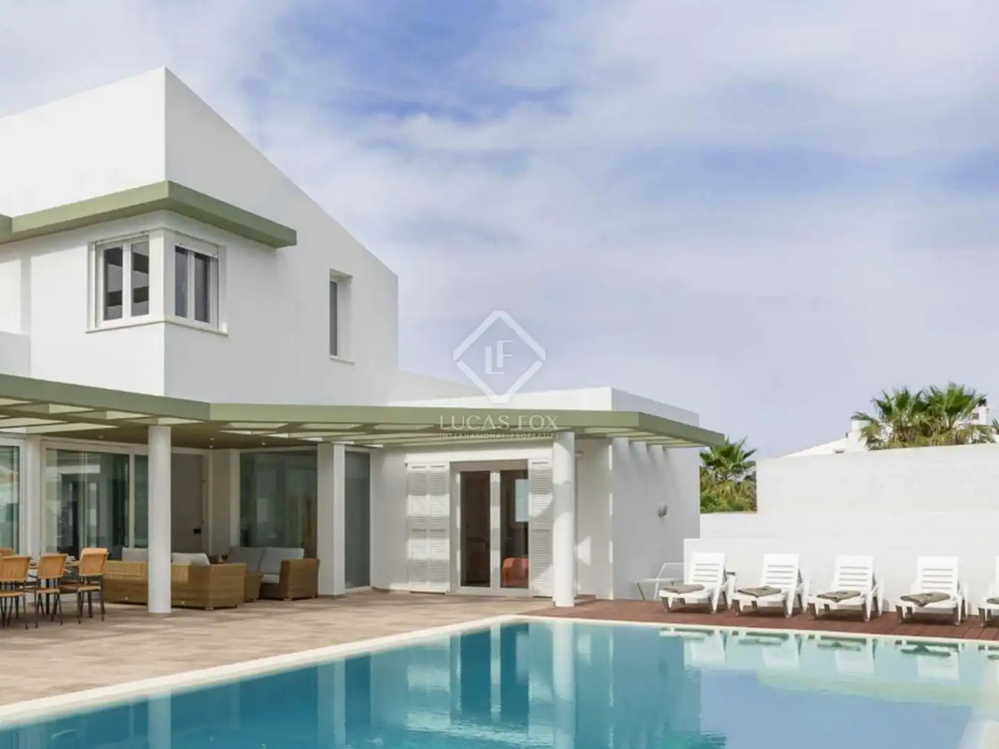 Vista exterior de Casa o xalet en venda en Ciutadella de Menorca amb Aire condicionat, Calefacció i Jardí privat