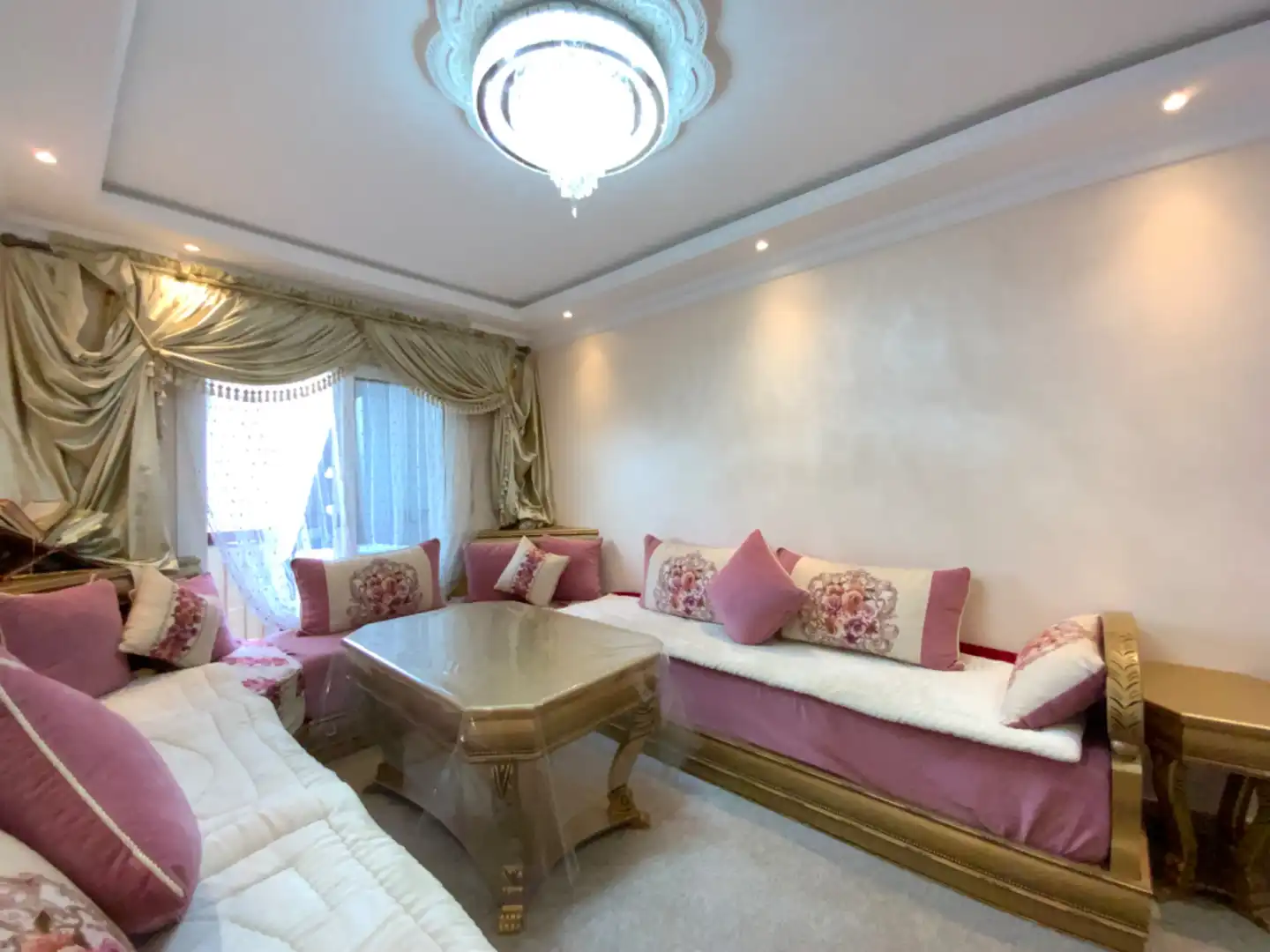Sala de estar de Piso en venta en Mataró con Balcón