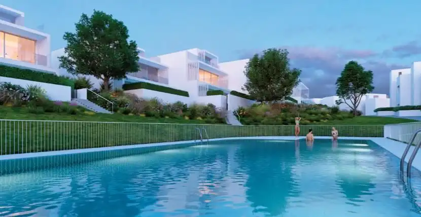 Jardín de Apartamento en venta en Sotogrande con Aire acondicionado, Parquet y Horno