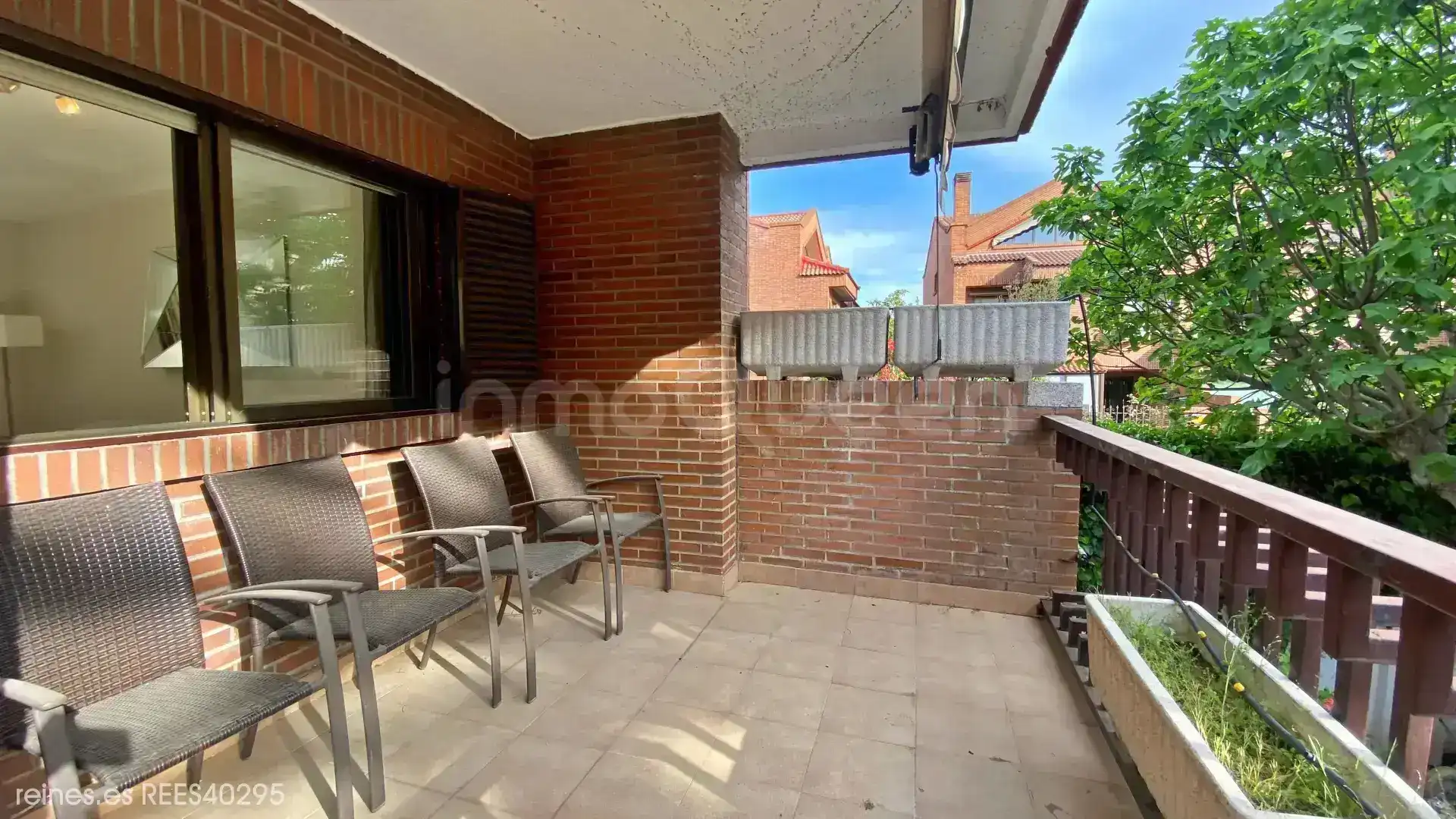 Terrassa de Casa o xalet en venda en Madrid amb Calefacció, Jardí privat i Terrassa