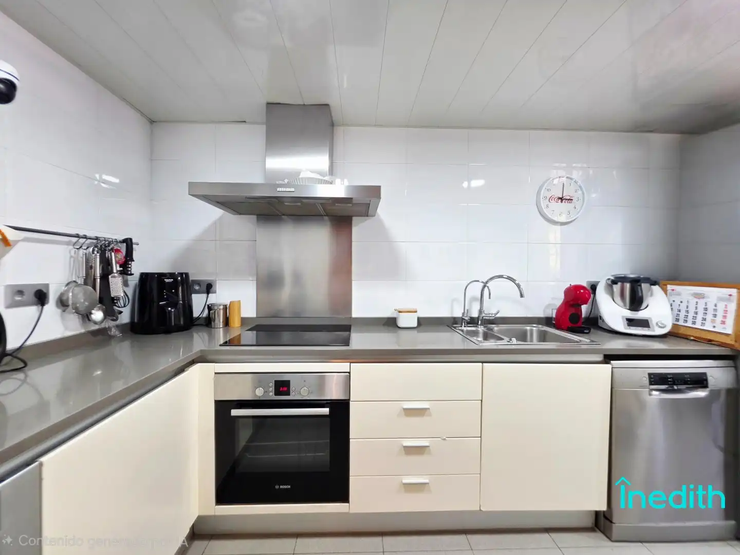 Cocina de Casa o chalet en venta en Sant Pere de Ribes con Aire acondicionado, Calefacción y Jardín privado