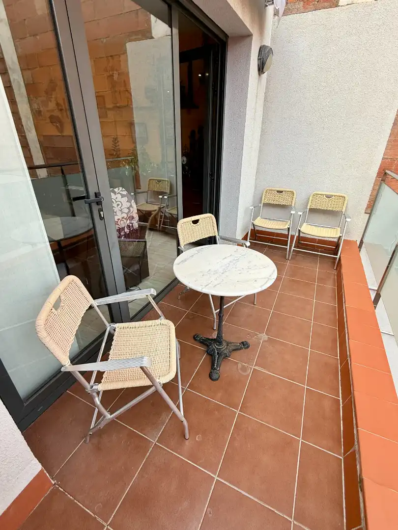 Terrassa de Casa adosada en venda en Barcelona amb Aire condicionat, Calefacció i Jardí privat