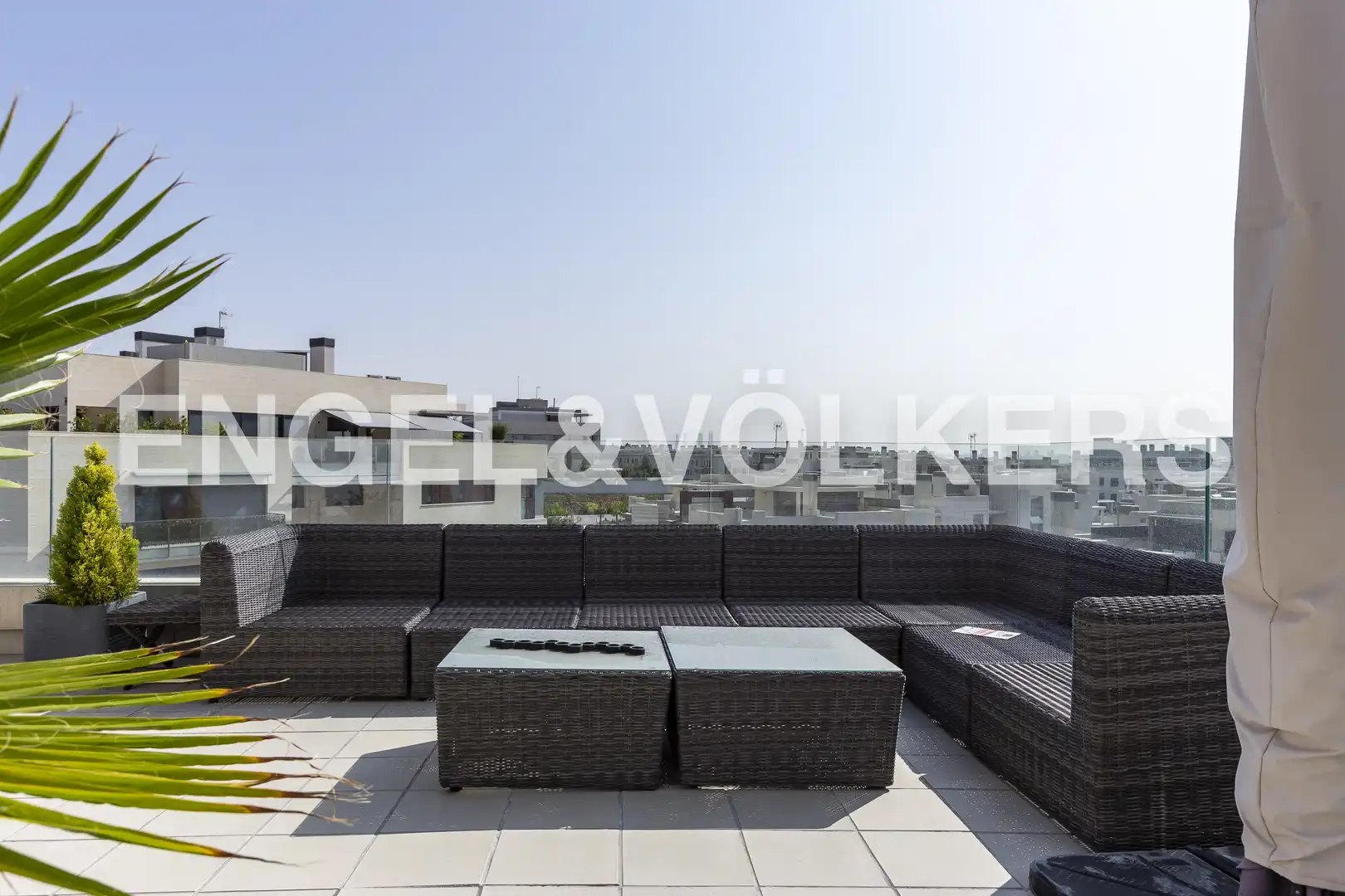 Terraza de Ático de alquiler en Madrid con Aire acondicionado, Calefacción y Terraza