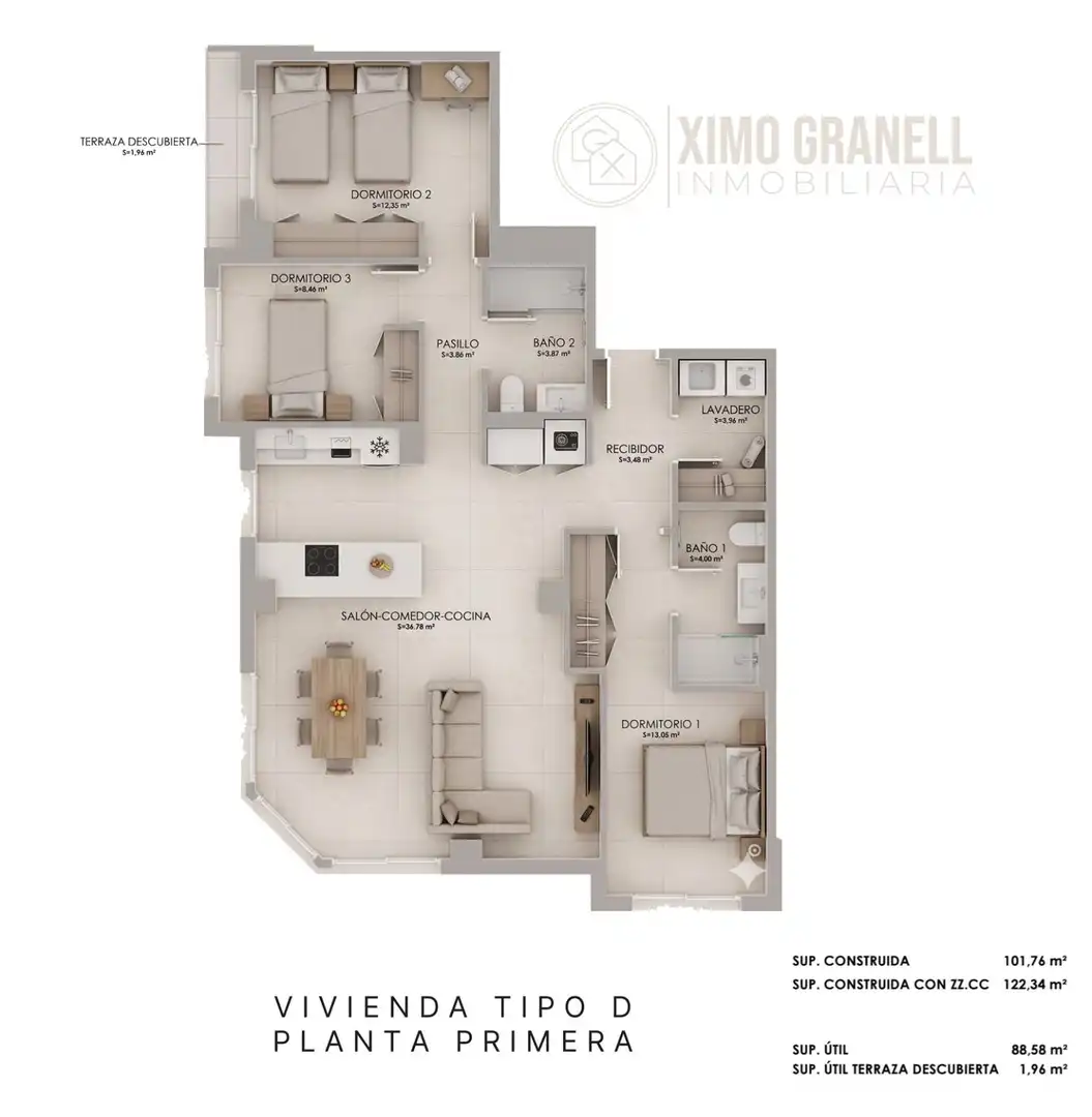 Flat with lift for sale in La Vall d'Uixó, imagen 15