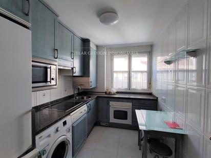 Kitchen of Flat for sale in Salamanca Capital  with Heating, Terrace and Furnished