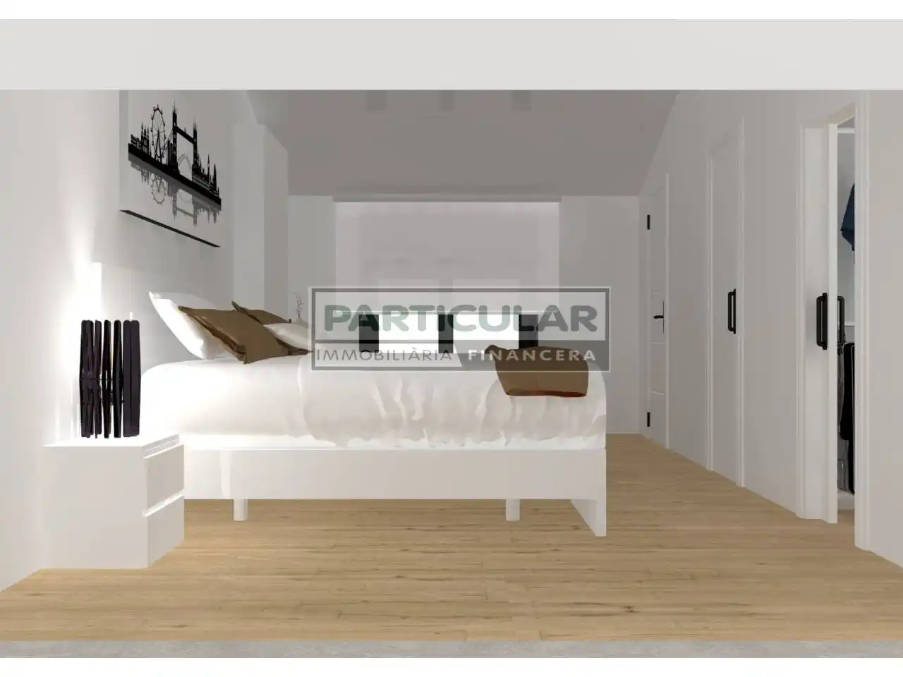 Habitación de Casa adosada en venta en Granollers con Aire acondicionado, Calefacción y Jardín privado