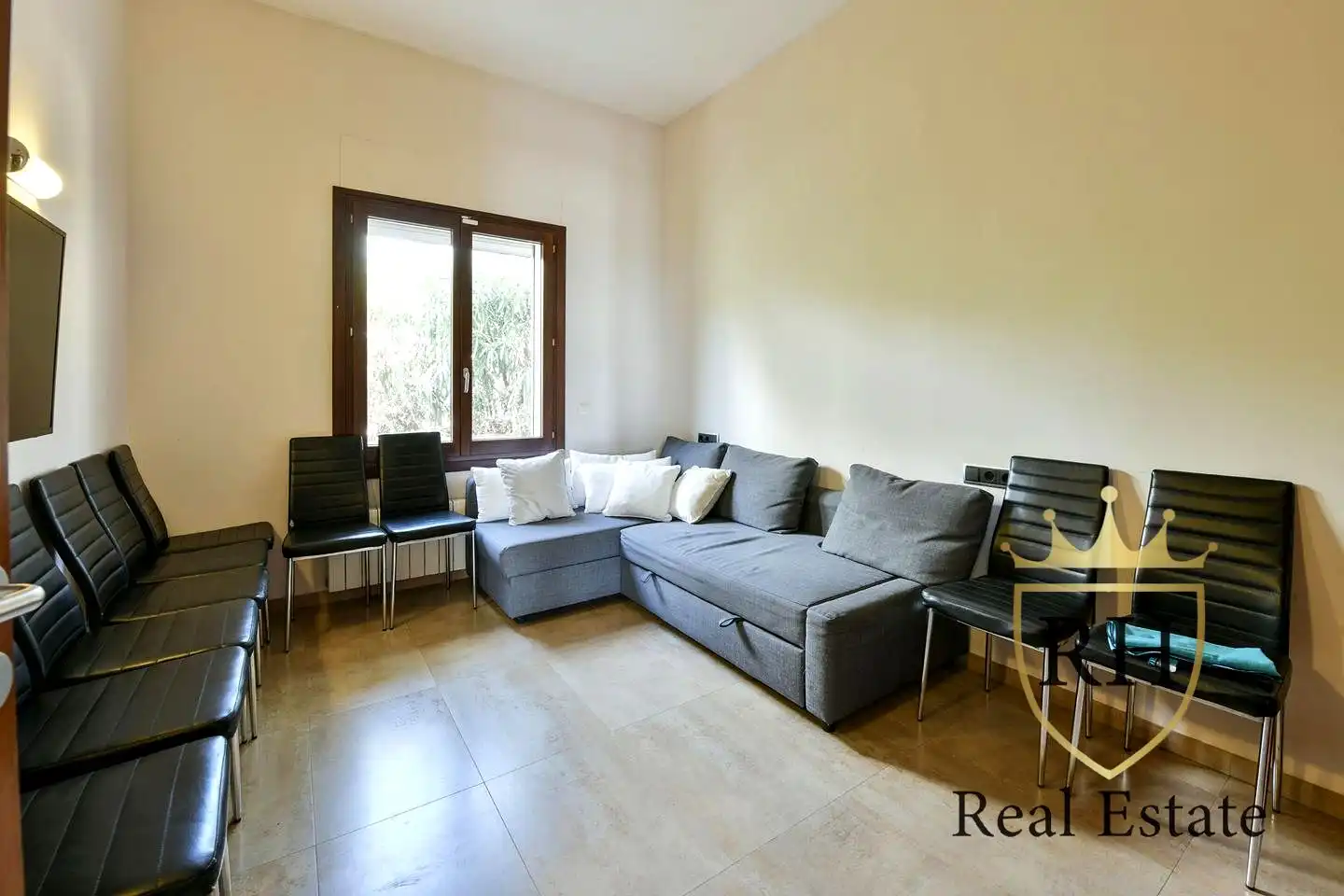 Sala d'estar de Casa o xalet en venda en  Palma de Mallorca amb Aire condicionat, Calefacció i Jardí privat