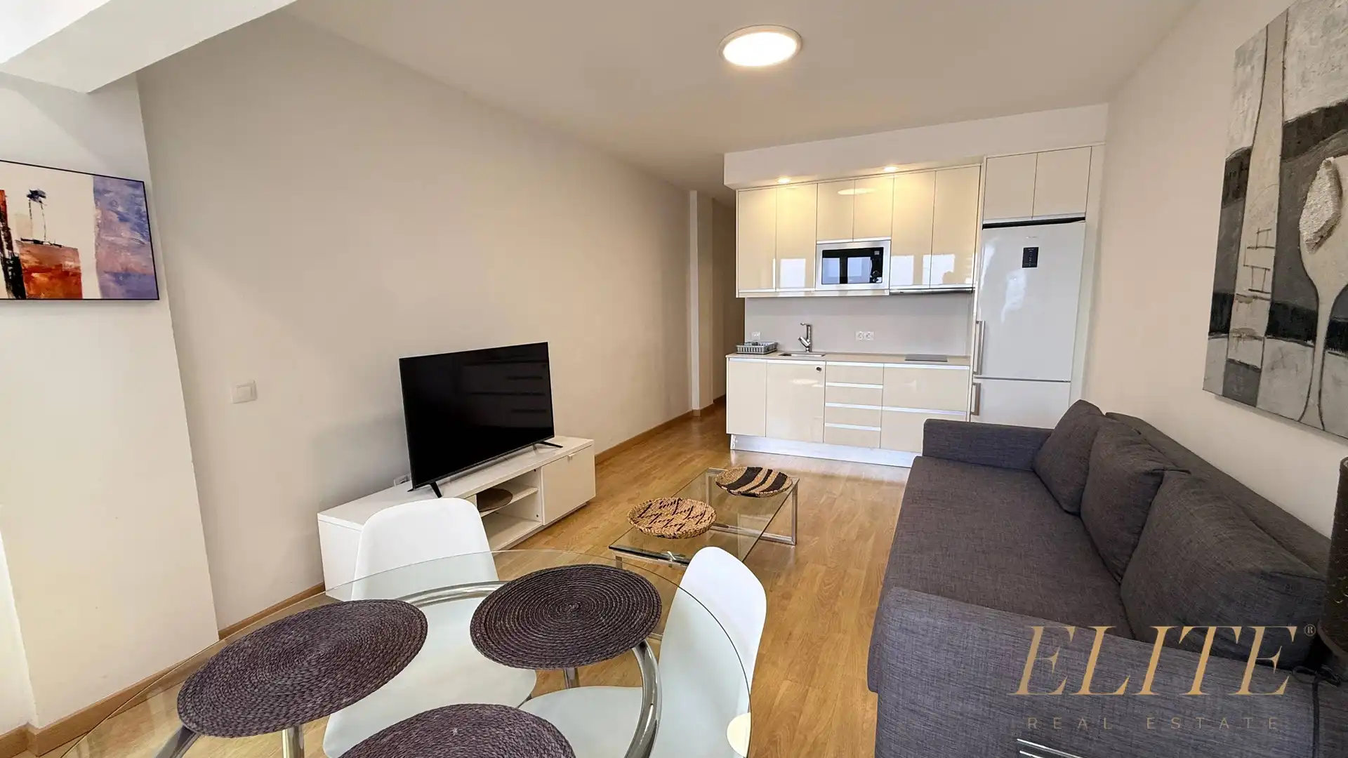 Sala d'estar de Apartament de lloguer en Las Palmas de Gran Canaria